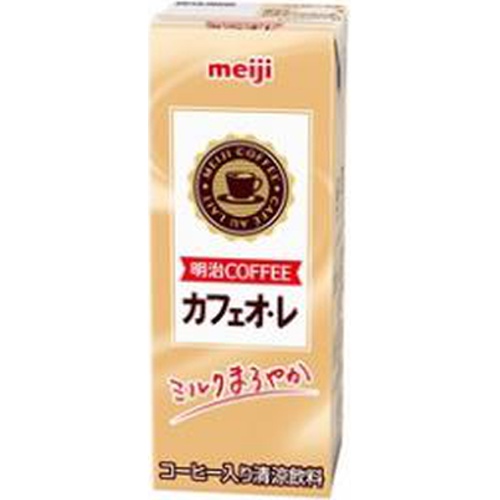 明治 ＣＯＦＦＥＥ カフェオ・レ紙２００ｍｌ □お取り寄せ品 【購入入数２４個】