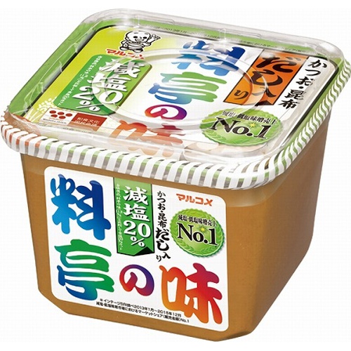 マルコメ 減塩料亭の味 ７５０ｇ 【今月の特売 調味料】 □お取り寄せ品 【購入入数８個】