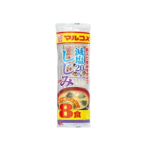 マルコメ 即席生みそ汁 減塩しじみ８食 □お取り寄せ品 【購入入数４８個】