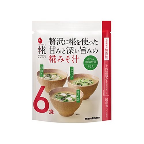 マルコメ プラス糀 糀みそ汁６食 □お取り寄せ品 【購入入数５６個】