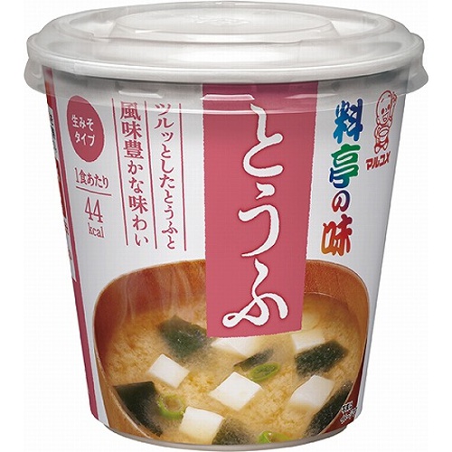 マルコメ カップ料亭の味とうふ１食 △ 【購入入数６個】