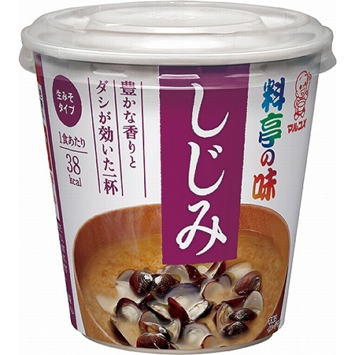 マルコメ カップ料亭の味しじみ１食  【購入入数６個】