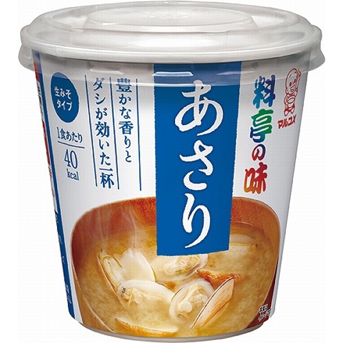 マルコメ カップ料亭の味あさり１食  【購入入数６個】