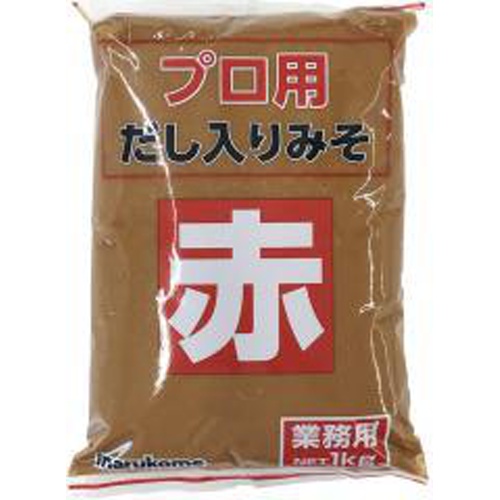 マルコメ プロ用だし入り赤 １ｋｇ業務用 □お取り寄せ品 【購入入数１０個】