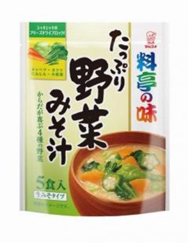 マルコメ お徳用料亭の味 たっぷり野菜みそ汁５食 □お取り寄せ品 【購入入数４２個】