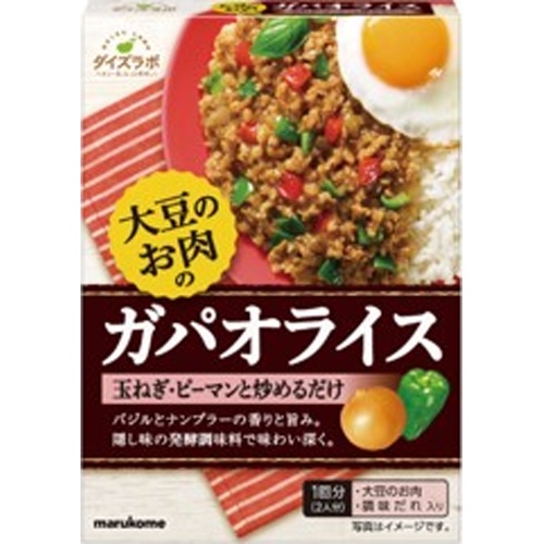 マルコメ ダイズラボ大豆のお肉ガパオライスの素 □お取り寄せ品 【購入入数４０個】