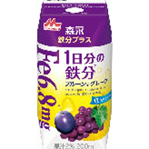 森乳 鉄分プラス一日分の鉄分 ２００ｍｌ 【新商品 4/1 発売】 □お取り寄せ品 【購入入数２４個】