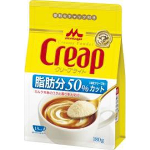 森乳 クリープライト袋１８０ｇ 【今月の特売 嗜好飲料】 □お取り寄せ品 【購入入数２４個】