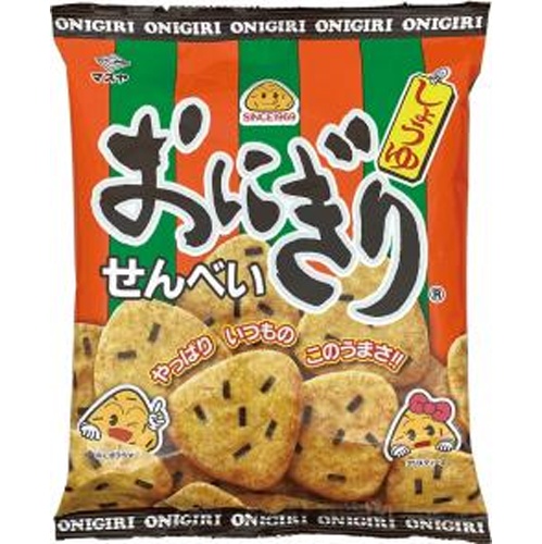 マスヤ おにぎりせんべい ９６ｇ □お取り寄せ品 【購入入数１２個】