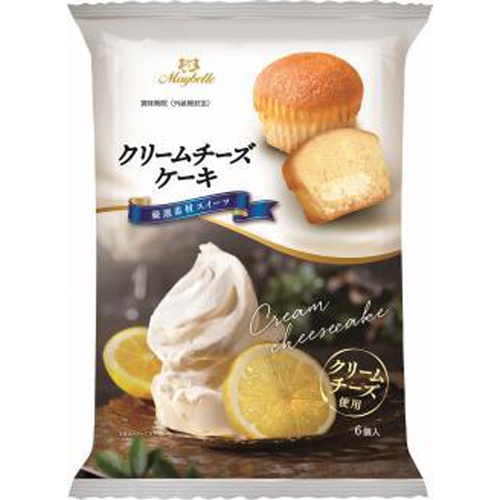 丸中 クリームチーズケーキ ６個 △ 【購入入数６個】