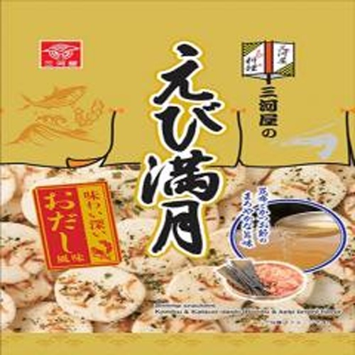三河屋 えび満月 おだし風味 【今月の特売 菓子】 □お取り寄せ品 【購入入数２４個】