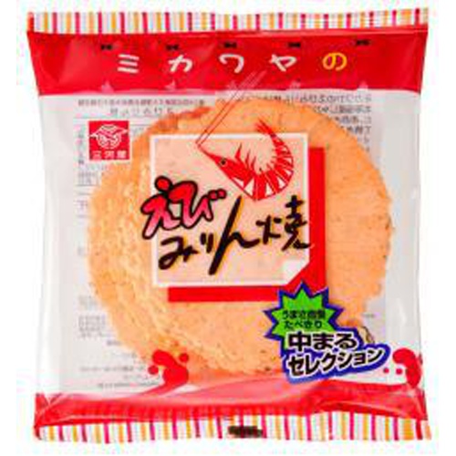 三河屋 小袋えびみりん焼 ６枚 【今月の特売 菓子】 □お取り寄せ品 【購入入数２０個】