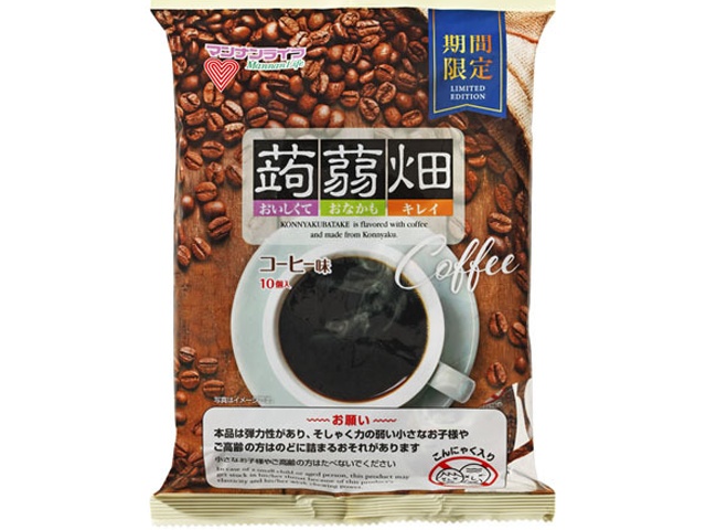 マンナンＬ 蒟蒻畑 コーヒー味２５ｇ×１０個  【購入入数１２個】