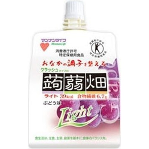 マンナンＬ クラッシュライト特保ぶどう味 １５０ｇ △ 【購入入数６個】