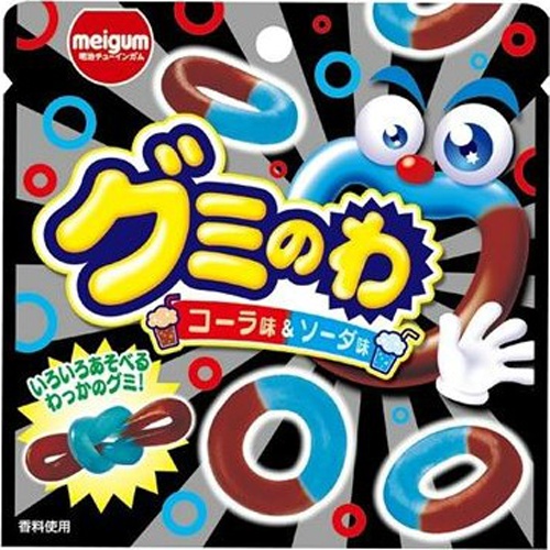 明治ガム グミのわ コーラ＆ソーダ２２ｇ □お取り寄せ品 【購入入数１２個】