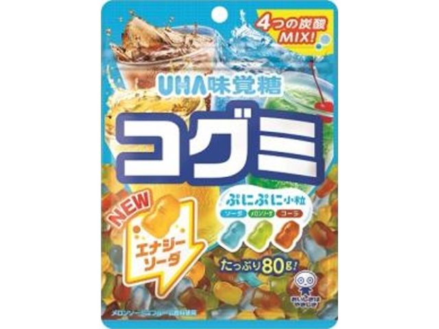 味覚糖 コグミ ドリンクアソート80g 【新商品 9/15 発売】 □お取り寄せ品 【購入入数80個】