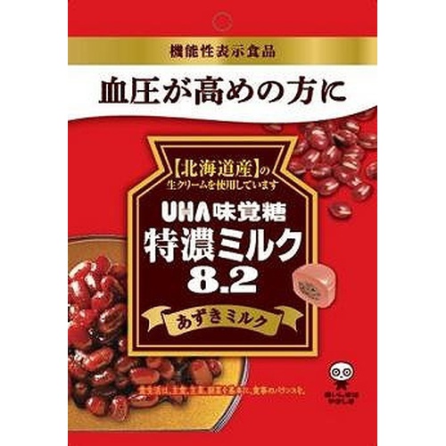 味覚糖 機能性表示食品特濃ミルクあずきミルク 【今月の特売 菓子】 △ 【購入入数６個】
