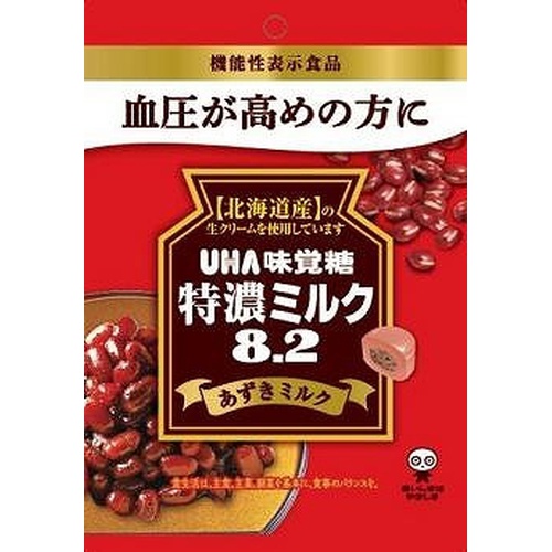 味覚糖 機能性表示食品特濃ミルクあずきミルク □お取り寄せ品 【購入入数６個】