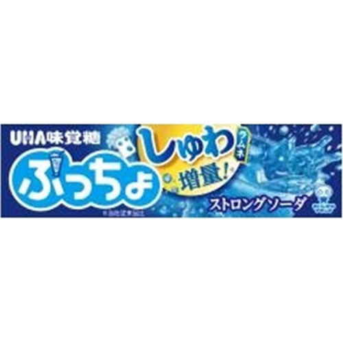 味覚糖 ぷっちょ ストロングソーダスティック１０粒 △ 【購入入数１０個】