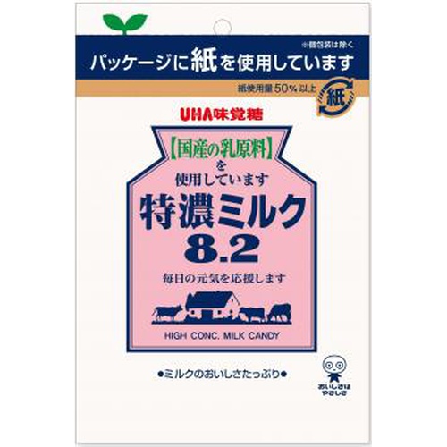 味覚糖 特濃ミルク８．２袋 ８８ｇ △ 【購入入数６個】