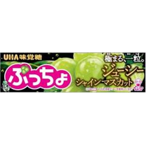 味覚糖 ぷっちょＳＴ ジューシーシャインマスカット 【新商品 3/10 発売】 △ 【購入入数１０個】