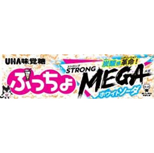 味覚糖 ぷっちょ メガホワイトソーダ１０粒 △ 【購入入数１０個】