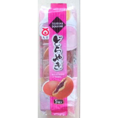 丸京 つぶあんどらやき ５個 □お取り寄せ品 【購入入数８個】