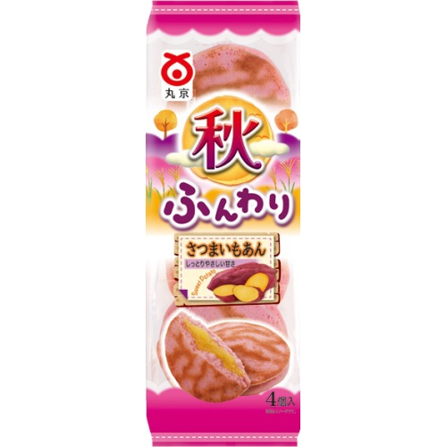 丸京 秋ふんわり焼き ４個 □お取り寄せ品 【購入入数１２個】