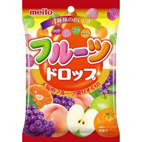 名糖 フルーツドロップ ５７ｇ △ 【購入入数１０個】