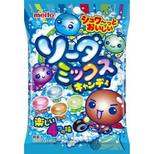 名糖 ソーダミックスキャンディ５６ｇ □お取り寄せ品 【購入入数６０個】
