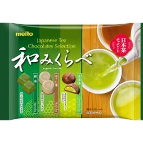 名糖 日本茶チョコレート和みくらべ１１１ｇ 【今月の特売 菓子】 □お取り寄せ品 【購入入数３６個】