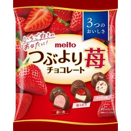 名糖 つぶより苺チョコレートパーティー１９８ｇ □お取り寄せ品 【購入入数２８個】