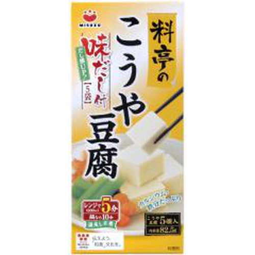 みすず Ｓ料亭こうや豆腐 ５個 □お取り寄せ品 【購入入数３０個】