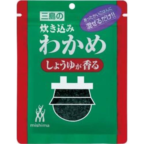 三島 炊き込みわかめ しょうゆが香る２２ｇ 【今月の特売 乾物】 □お取り寄せ品 【購入入数６０個】