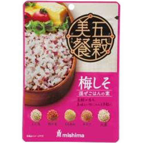 三島 五穀美餐 梅しそ２４ｇ □お取り寄せ品 【購入入数６０個】