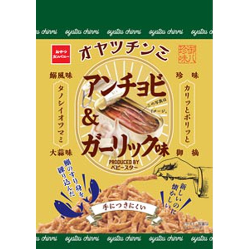 おやつカンパニー オヤツチンミアンチョビガーリック味４０ｇ □お取り寄せ品 【購入入数２４個】