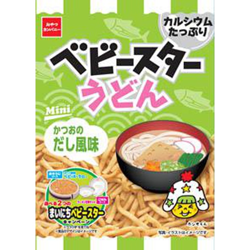 ベビースター うどんかつおだし味２０ｇ △ 【購入入数６０個】