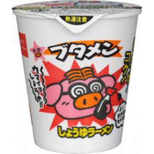 おやつカンパニー ブタメンしょうゆラーメン ３０ｇ 【今月の特売 菓子】 △ 【購入入数１５個】