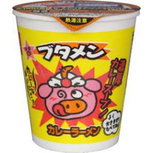 おやつカンパニー ブタメンカレーラーメン３５ｇ 【今月の特売 菓子】 △ 【購入入数１５個】