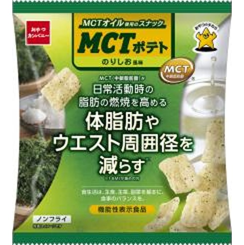おやつカンパニー ＭＣＴポテト のりしお風味４０ｇ 【新商品 4/7 発売】  【購入入数１２個】