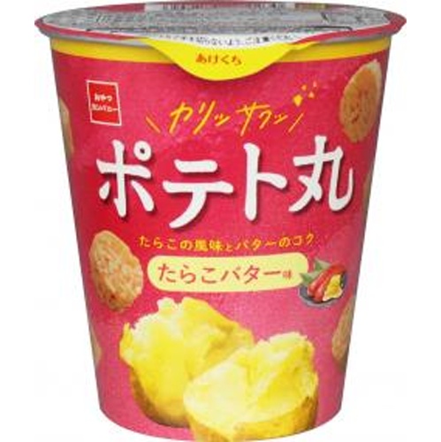 おやつカンパニー ポテト丸 たらこバター味５５ｇ □お取り寄せ品 【購入入数２４個】