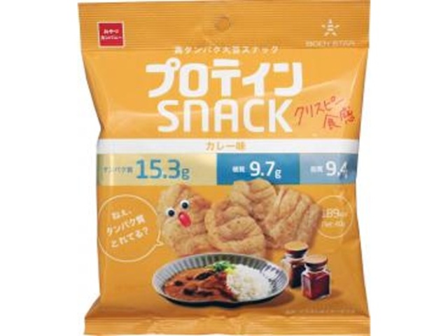おやつカンパニー プロテインスナック カレー味４０ｇ 【新商品 10/13 発売】 □お取り寄せ品 【購入入数２４個】