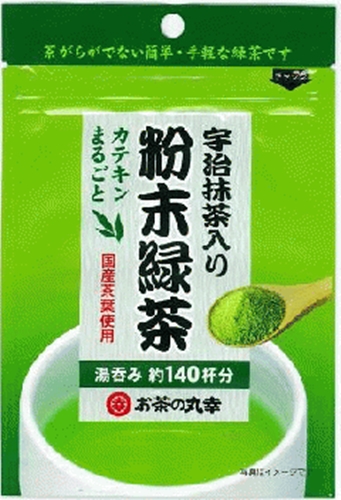 丸幸 宇治抹茶入り粉末緑茶 ７０ｇ △ 【購入入数１０個】