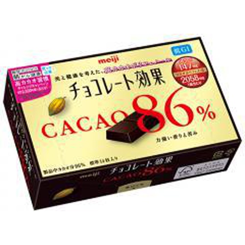 明治 チョコレート効果カカオ８６％ＢＯＸ ７０ｇ  【購入入数５個】