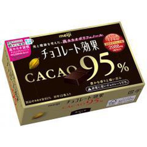 明治 チョコレート効果カカオ９５％ＢＯＸ ６０ｇ □お取り寄せ品 【購入入数６０個】