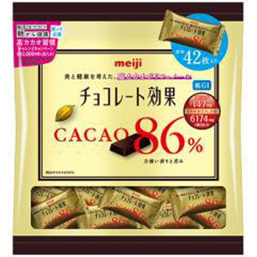 明治 チョコレート効果カカオ８６％ 大袋２１０ｇ □お取り寄せ品 【購入入数３６個】