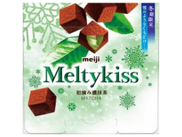明治 メルティーキッス 初摘み濃抹茶５３ｇ 【新商品 11/11 発売】【数量限定】  【購入入数５個】