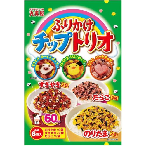 丸美屋 ふりかけチップトリオ １５ｇ □お取り寄せ品 【購入入数６０個】