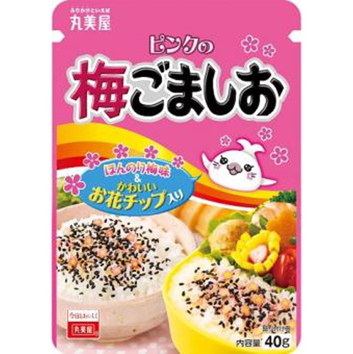 丸美屋 ピンクの梅ごましお ４０ｇ □お取り寄せ品 【購入入数１２０個】