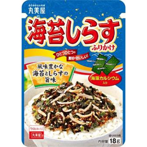 丸美屋 海苔しらすふりかけ １８ｇ □お取り寄せ品 【購入入数１２０個】